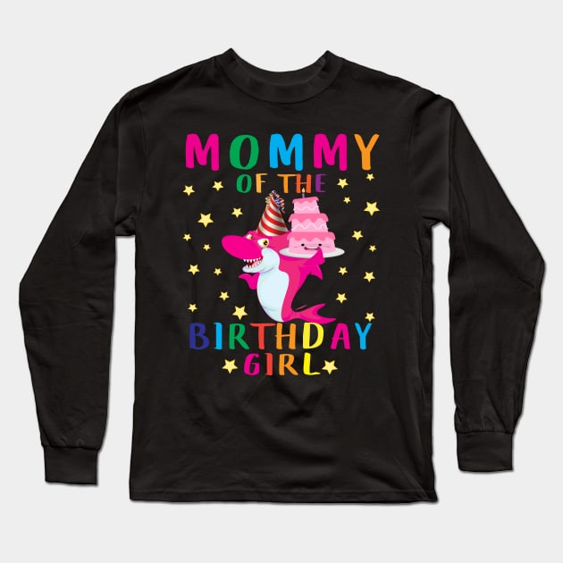 mommy of the birthday girl Long Sleeve T-Shirt by Khang_Vu